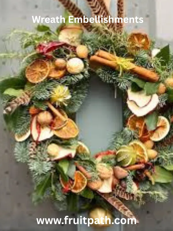 Wreath Embellishments dry fruit for Christmas 