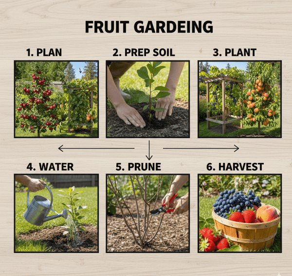Step-by-step guide to starting your own fruit garden at home in 2026