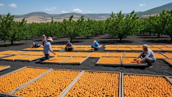 Whole unsulfured dried apricots from Malatya, Turkey, the world’s leading producer of dried apricots.