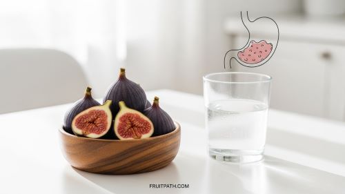 Fresh figs in a bowl showing how fibre keeps you full for weight loss.