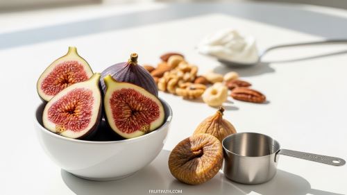 Portion size of fresh and dried figs for weight loss.