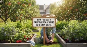 How to Start a Fruit Garden at Home in 10 Easy Steps: