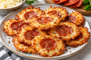 Easy 2-Ingredient Keto Pizza Chips – Crispy Low-Carb Snack