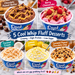 5 High-Protein Cool Whip Fluff Recipes – Easy Low-Sugar Desserts