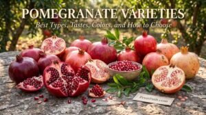 16-Pomegranate Varieties: Best Types, Tastes, Colors, and How to Choose: